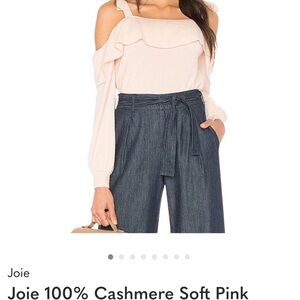 Joie Blush Off-the-Shoulder Sweater